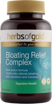 Herbs-of-Gold-Bloating-Relief-Complex-60-Capsules on sale