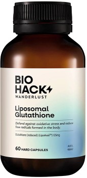 Wanderlust+BioHack+Wanderlust+Liposomal+Glutathione+Capsules