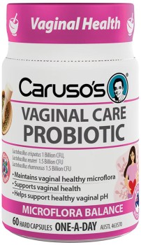 Carusos-Vaginal-Care-Probiotic-60-Capsules on sale