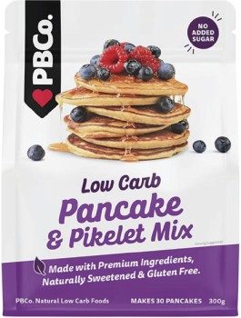 PBCo-Low-Carb-Pancake-Pikelet-Mix-300g on sale