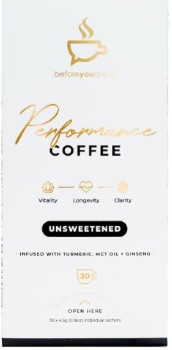 Beforeyouspeak-Coffee-Unsweetened-Performance-Coffee-30-x-45g on sale