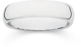 Sterling-Silver-6mm-Half-Round-Gents-Wedder on sale