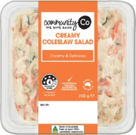 Community-Co-Creamy-Coleslaw-Salad-250g on sale