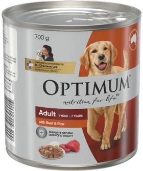 Optimum-Wet-Dog-Food-680700g-Selected-Varieties on sale