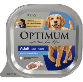 Optimum+Wet+Dog+Food+100g+Selected+Varieties