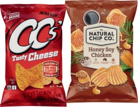 The-Natural-Chip-Co-Chips-or-CCs-Corn-Chips-175g-Selected-Varieties on sale