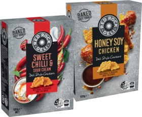 Red-Rock-Deli-Crackers-130135g-PopCorners-130g-or-Sunbites-Grain-Waves-Chips-170g-Selected-Varieties on sale