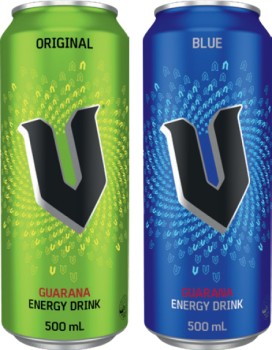 V+Energy+Drink+500mL+Selected+Varieties