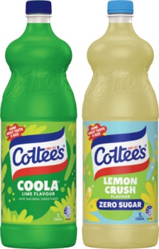 Cottee%26rsquo%3Bs+Cordial+1+Litre+Selected+Varieties