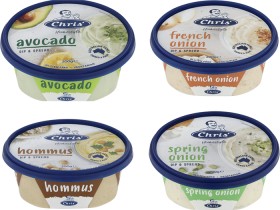 Chris-Homestyle-Dip-200g-Selected-Varieties on sale