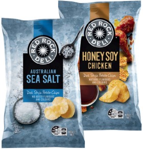 Red-Rock-Deli-Chips-150165g-Selected-Varieties on sale