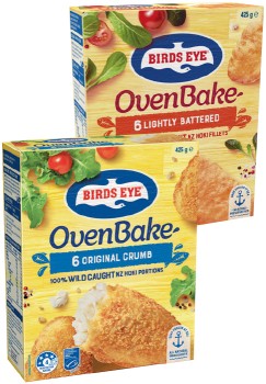 Birds-Eye-Oven-Bake-Fish-Fillets-425g-Selected-Varieties on sale