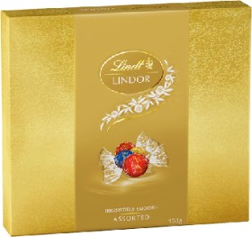 Lindt-Lindor-Chocolate-Gift-Box-147150g-Selected-Varieties on sale
