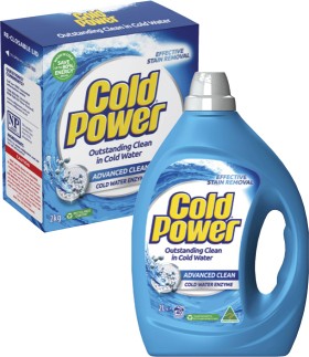Cold-Power-Laundry-Liquid-2-Litre-or-Powder-2kg on sale