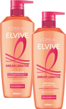 L%26%23039%3BOr%26eacute%3Bal+Elvive+Dream+Lengths+Shampoo+or+Conditioner+800mL
