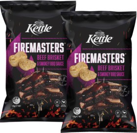 NEW+Kettle+Firemasters+Potato+Chips+150g