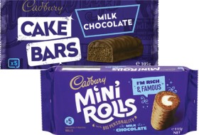 Cadbury-Cake-Bars-or-Mini-Rolls-105g-125g on sale