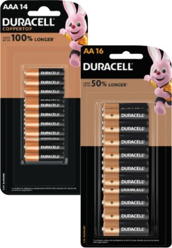 Duracell+Coppertop+Batteries+AA+16+Pack+or+AAA+14+Pack