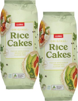 Coles+Rice+Cakes+150g