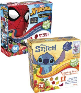 Iddy+Biddy+Fruit+Flavoured+Snacks+160g