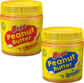 Bega+Smooth+or+Crunchy+Peanut+Butter+375g