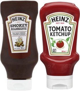 Heinz+Ketchup+or+Barbeque+Sauce+500mL