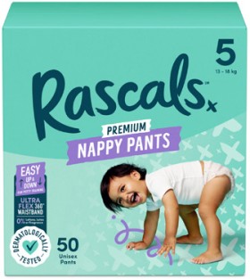 Rascals+Premium+Jumbo+Nappy+Pants+42+Pack-56+Pack
