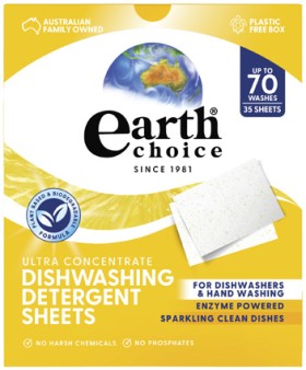 Earth+Choice+Dishwashing+Sheets+35+Pack