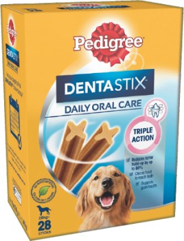 Pedigree-Dentastix-Daily-Oral-Care-28-Pack-Selected-Varieties on sale