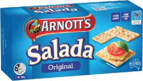 Arnotts-Salada-Crackers-250g-Selected-Varieties on sale