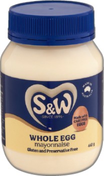 S%26amp%3BW+Whole+Egg+Mayonnaise+440g