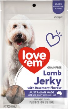 Loveem-Grainfree-Jerky-Dog-Treats-200g-Selected-Varieties on sale