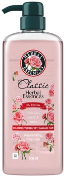 NEW+Herbal+Essences+Rose+Hips%2C+Vitamin+E%2C+Jojoba+Replenishing+Shampoo+600mL