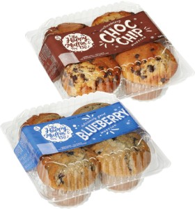 The+Happy+Muffin+Co.+Muffins+4+Pack+Selected+Varieties