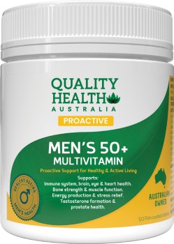 Quality+Health+Proactive+Men%26rsquo%3Bs+50%2B+Multivitamin+50+Tablets%2A