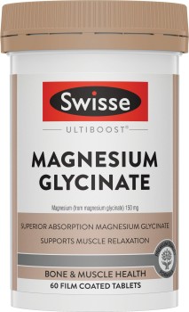 Swisse-Ultiboost-Magnesium-Glycinate-60-Tablets on sale