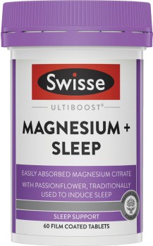 Swisse-Ultiboost-Magnesium-Sleep-60-Tablets on sale