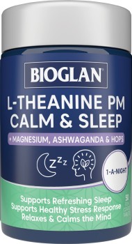 Bioglan-L-Theanine-PM-Calm-Sleep-50-Tablets on sale