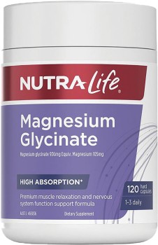 Nutra-Life+Magnesium+Glycinate+120+Capsules%2A