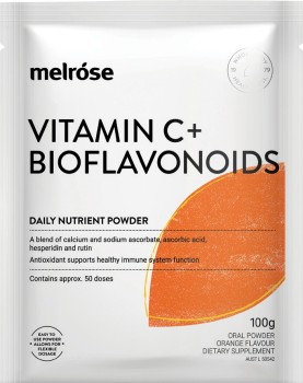 Melrose-Vitamin-C-Bioflavonoids-Daily-Nutrient-Powder-100g on sale