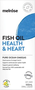 Melrose-Fish-Oil-Health-Heart-500mL on sale