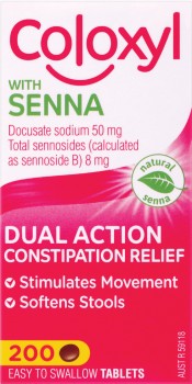Coloxyl-with-Senna-200-Tablets on sale