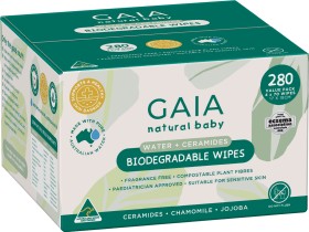 GAIA-Biodegradable-Water-Wipes-280-Pack on sale