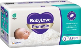 Babylove+Convenience+Nappy+Premmie+30+Pack