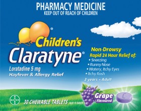 Claratyne-Childrens-Grape-Flavour-Chewable-30-Tablets on sale