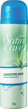 Gillette+Satin+Care+Shave+Gel+Sensitive+195g