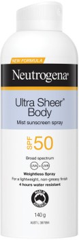 Neutrogena-Ultra-Sheer-Body-Mist-Sunscreen-Spray-SPF50-140g on sale
