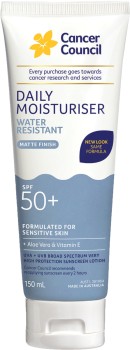 Cancer+Council+Daily+Moisturiser+Water+Resistant+SPF50%2B+150mL%26Omega%3B