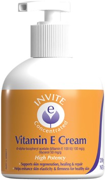 Invite-E-Vitamin-E-Cream-Pump-200g on sale