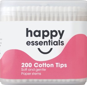 Happy-Essentials-Cotton-Tips-200-Pack on sale